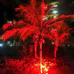Projecteur RGB étanche pour arbres d'extérieur avec télécommande