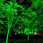 Projecteur RGB étanche pour arbres d'extérieur avec télécommande