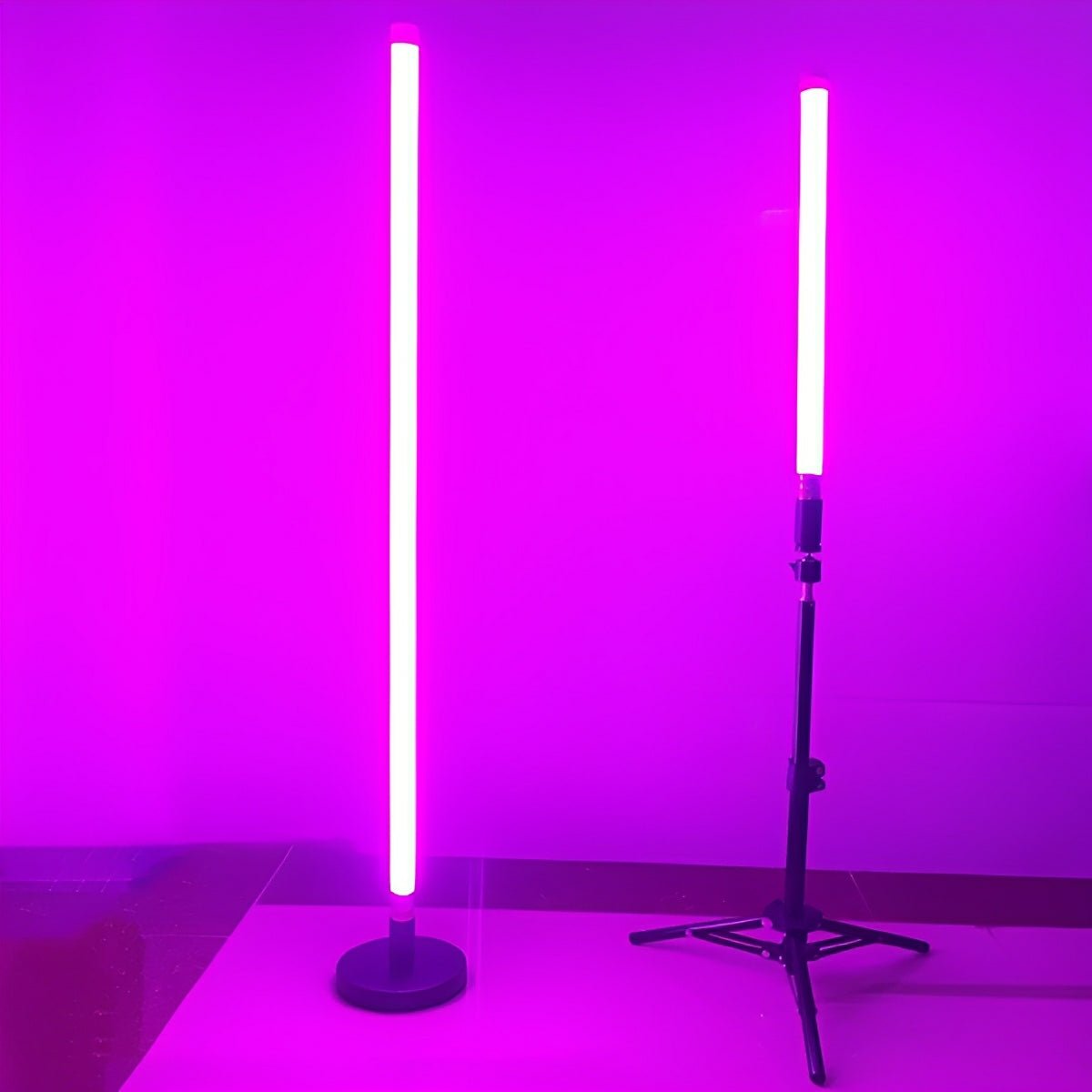 Tube LED 360° Portable Sans Fil Lumière Stick Atmosphère Rechargeable