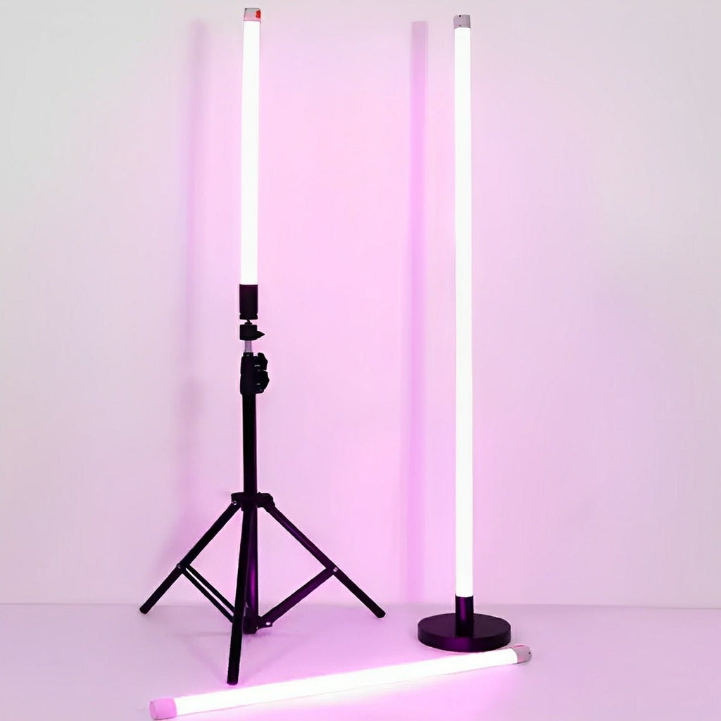 Tube LED 360° Portable Sans Fil Lumière Stick Atmosphère Rechargeable