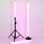 Tube LED 360° Portable Sans Fil Lumière Stick Atmosphère Rechargeable