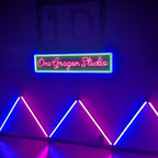 Tube LED 360° Portable Sans Fil Lumière Stick Atmosphère Rechargeable