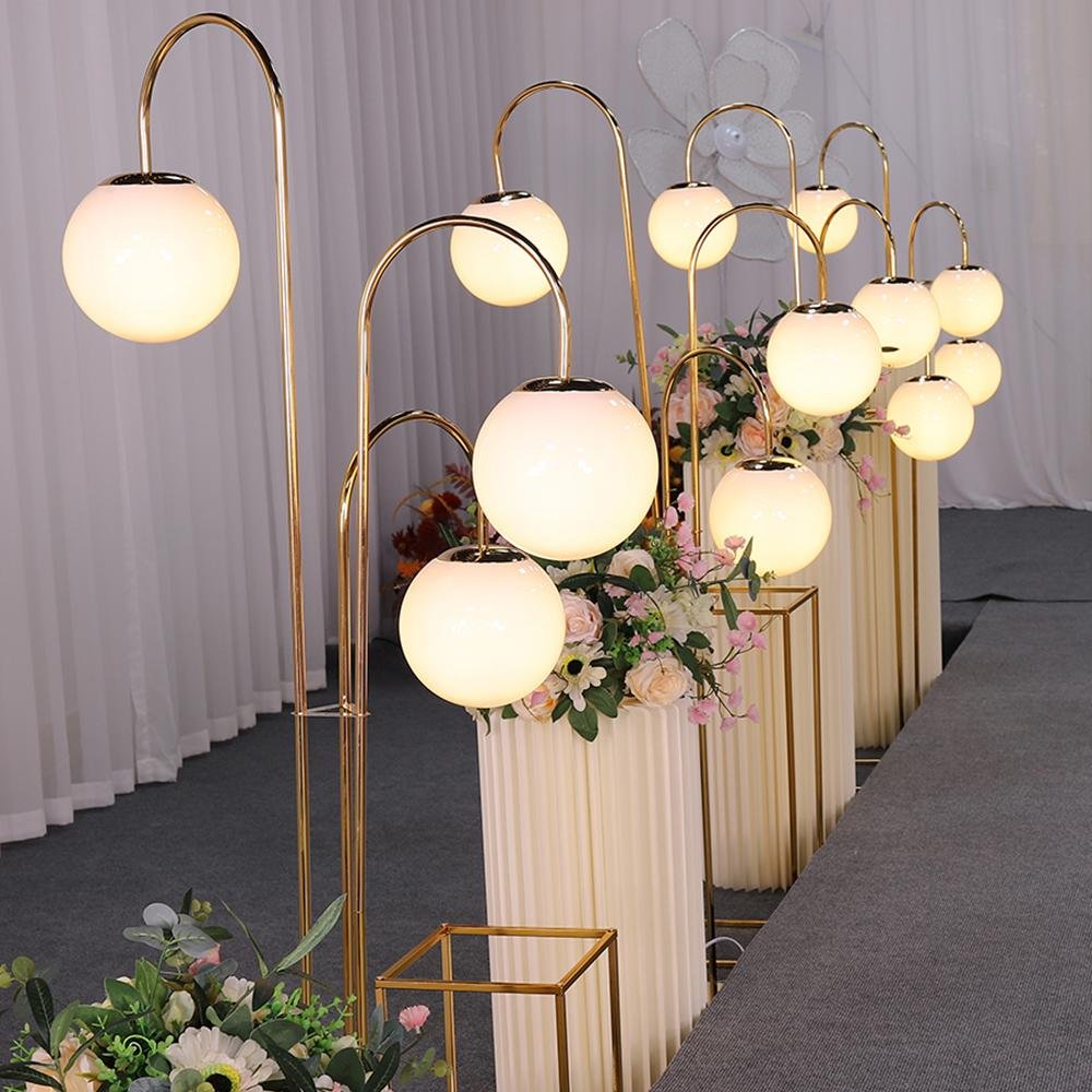 Lumières de décoration de fête de mariage - Lampe sur pied