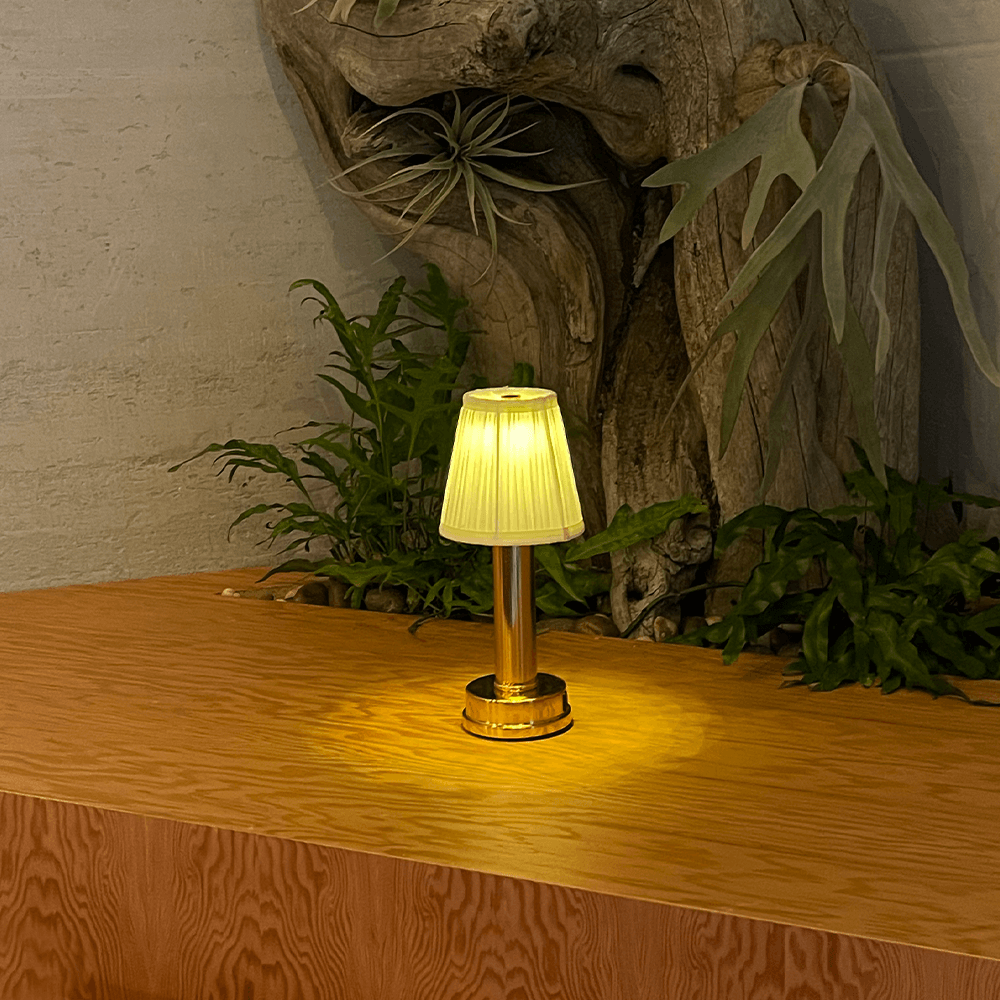 Lampe de Table en Tissu Elma