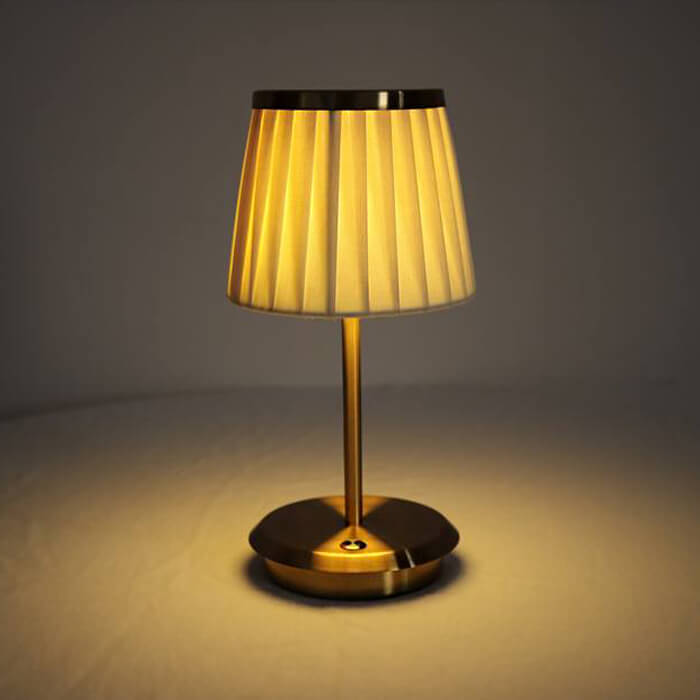 Lampe de Table en Tissu Arin