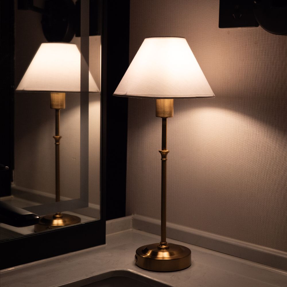 Lampe de Table en Tissu Sora