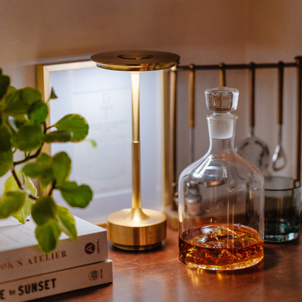 Lampe de Table Métallique Nara Sans Fil