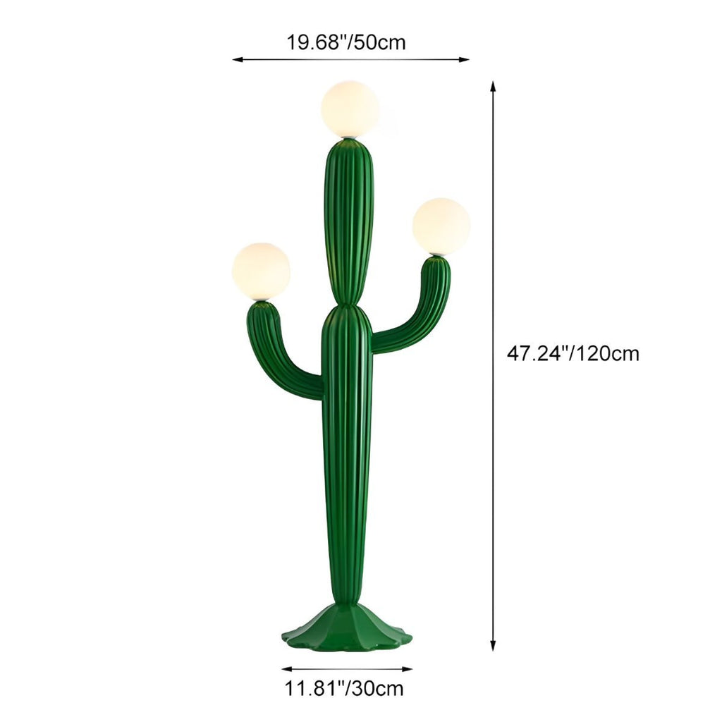 Lampe sur pied dimmable en forme de cactus créatif - Décoration intérieure