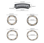 Lumières Spot LED Arc Étanches DIY pour Extérieur - Lumières pour Arbres et Pelouse