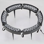 Lumières Spot LED Arc Étanches DIY pour Extérieur - Lumières pour Arbres et Pelouse