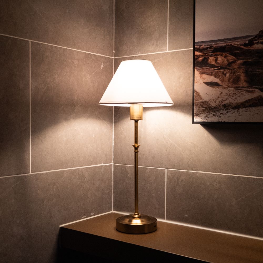 Lampe de Table en Tissu Sora