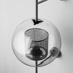 Appliques Murales LED en Verre Globe Industriel Vintage de Luxe