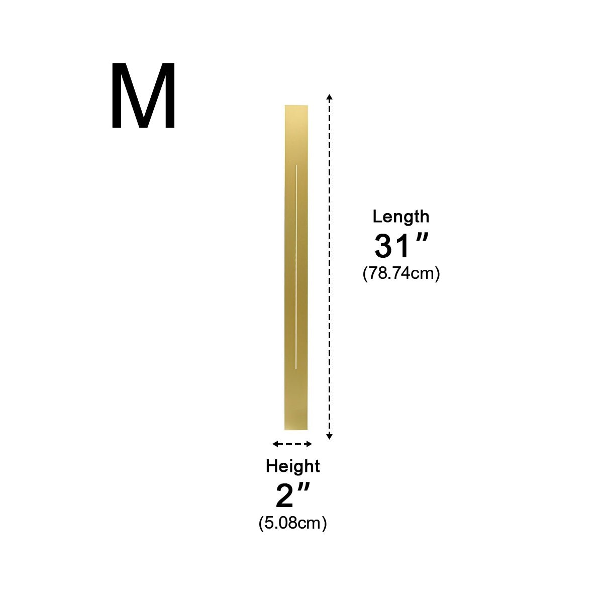 Appliques Murales LED Modernes Dimmables en Longue Bande