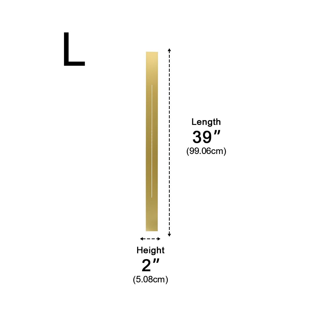 Appliques Murales LED Modernes Dimmables en Longue Bande