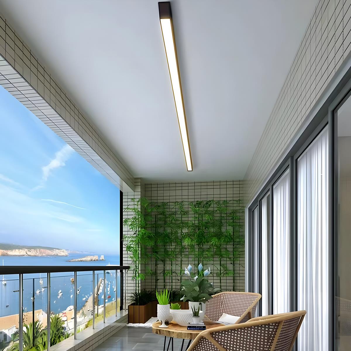 Lumière de Plafond LED Moderne à Dimmable Minimaliste