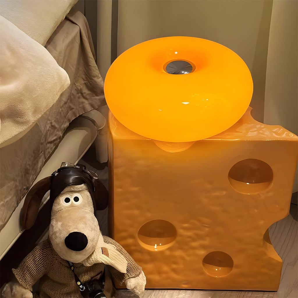 Lampe de Table LED Intérieure Créative Donut Bauhaus Moderne