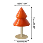 Lampe de Table LED en Verre Arbre de Noël Moderne à Brancher