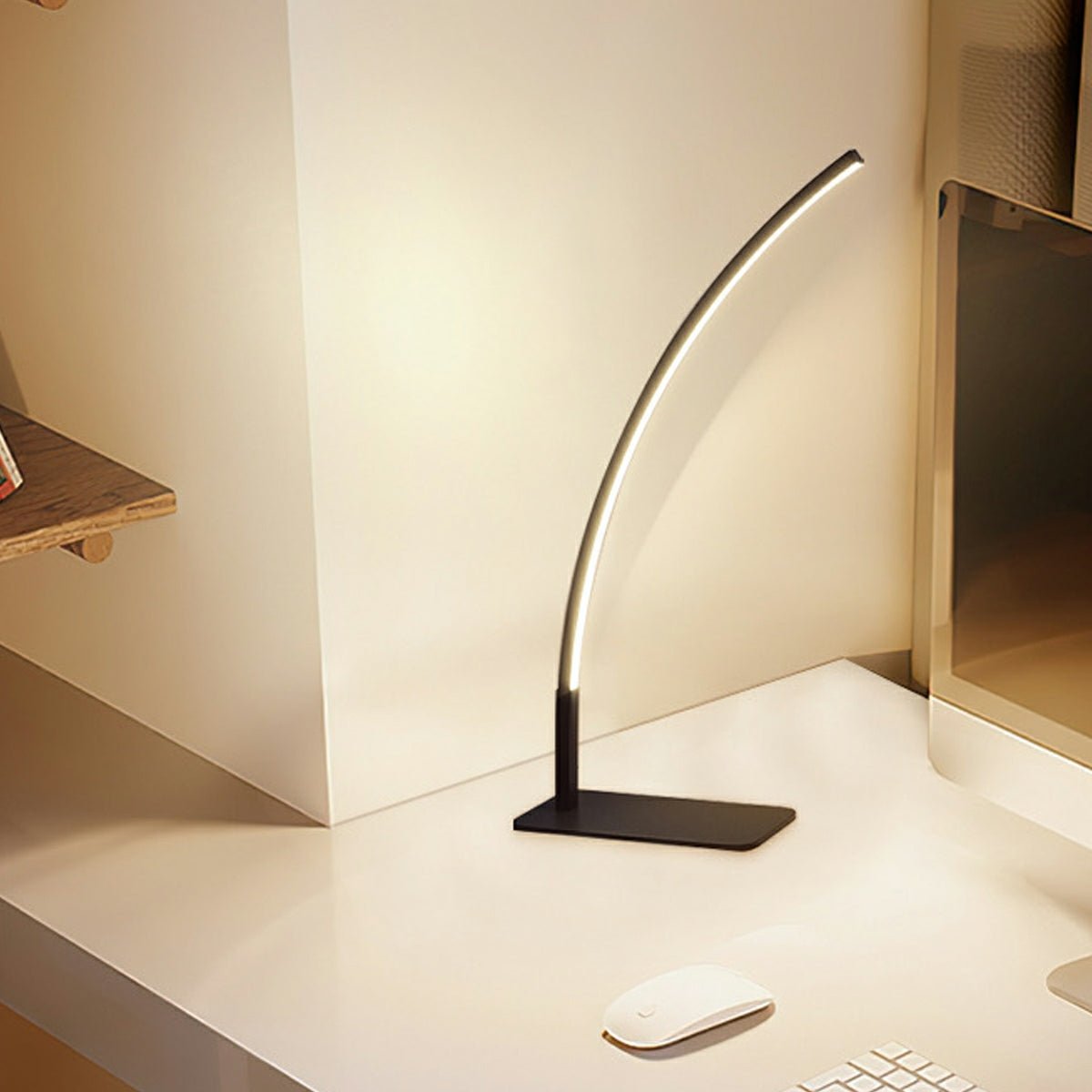 Lampe de Table LED Dimmable Arc Minimaliste Moderne