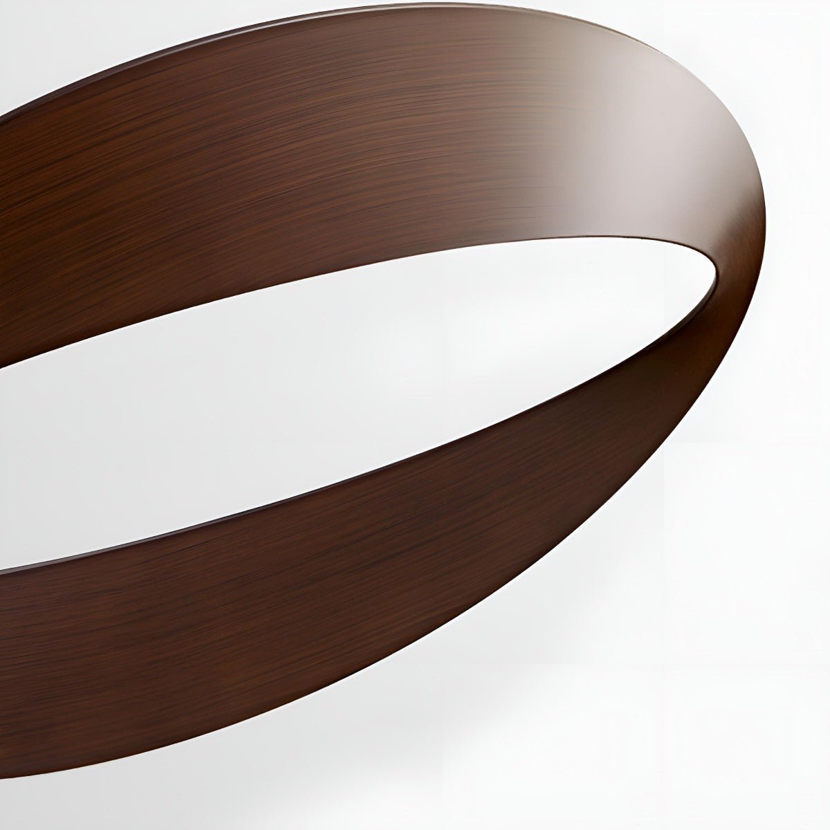 Lumière de Ventilateur de Plafond Géométrique Minimaliste Moderne à 6 Vitesses Inversibles