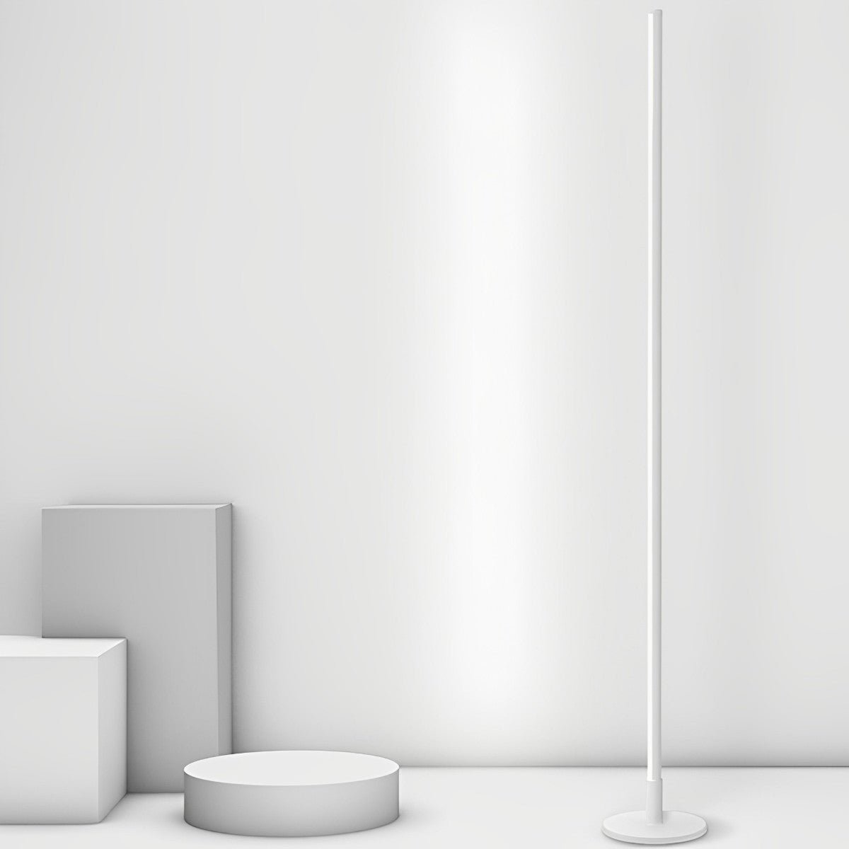 Lampe de sol LED ultra-fine moderne et minimaliste pour salon et chambre