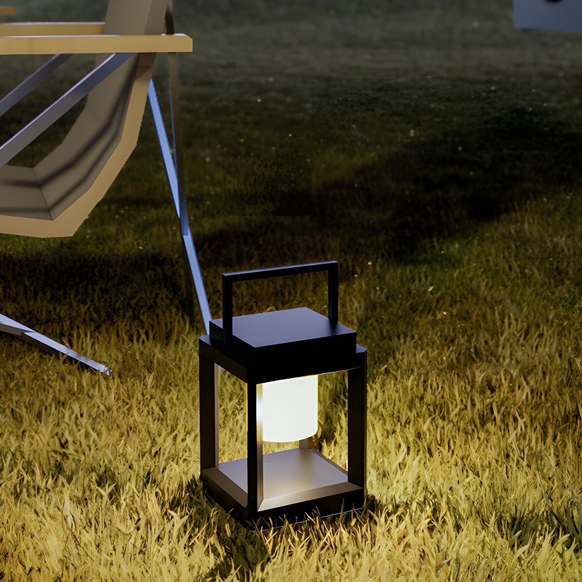 Lampe de Table Lanternes Solaires LED Étanches Minimalistes Modernes