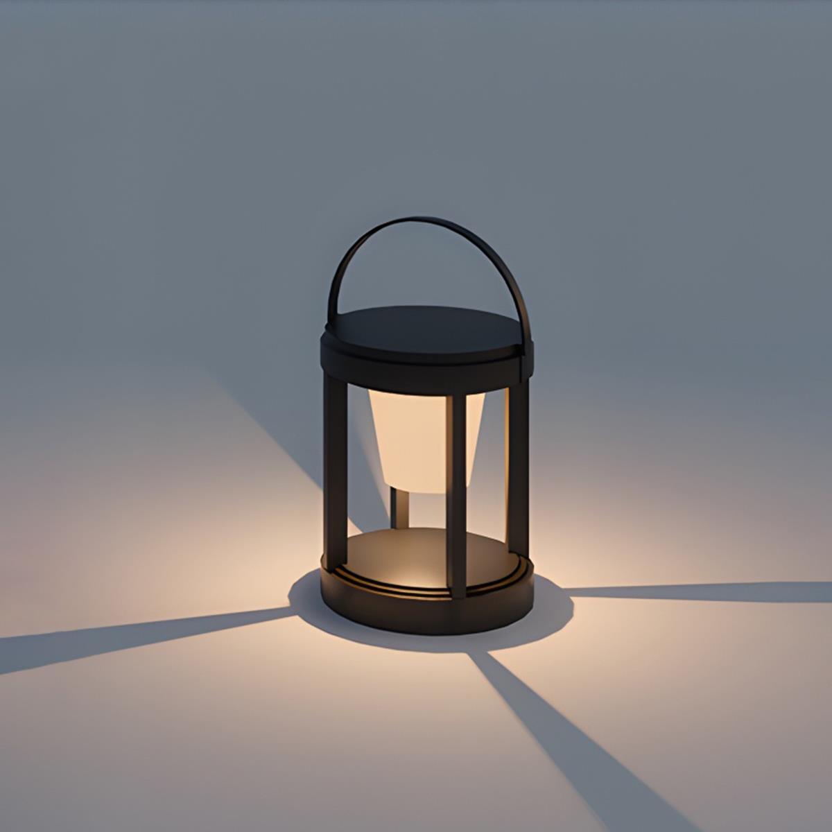 Lampe de Table Lanternes Solaires LED Étanches Minimalistes Modernes