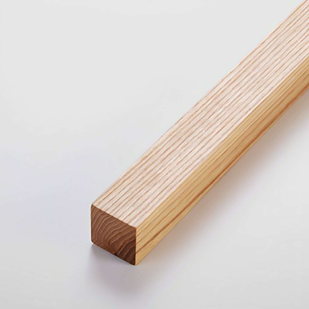 Lampe de sol LED longue à brancher en bois moderne minimaliste