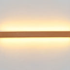 Applique Murale LED Longue Bande en Bois Minimaliste Moderne