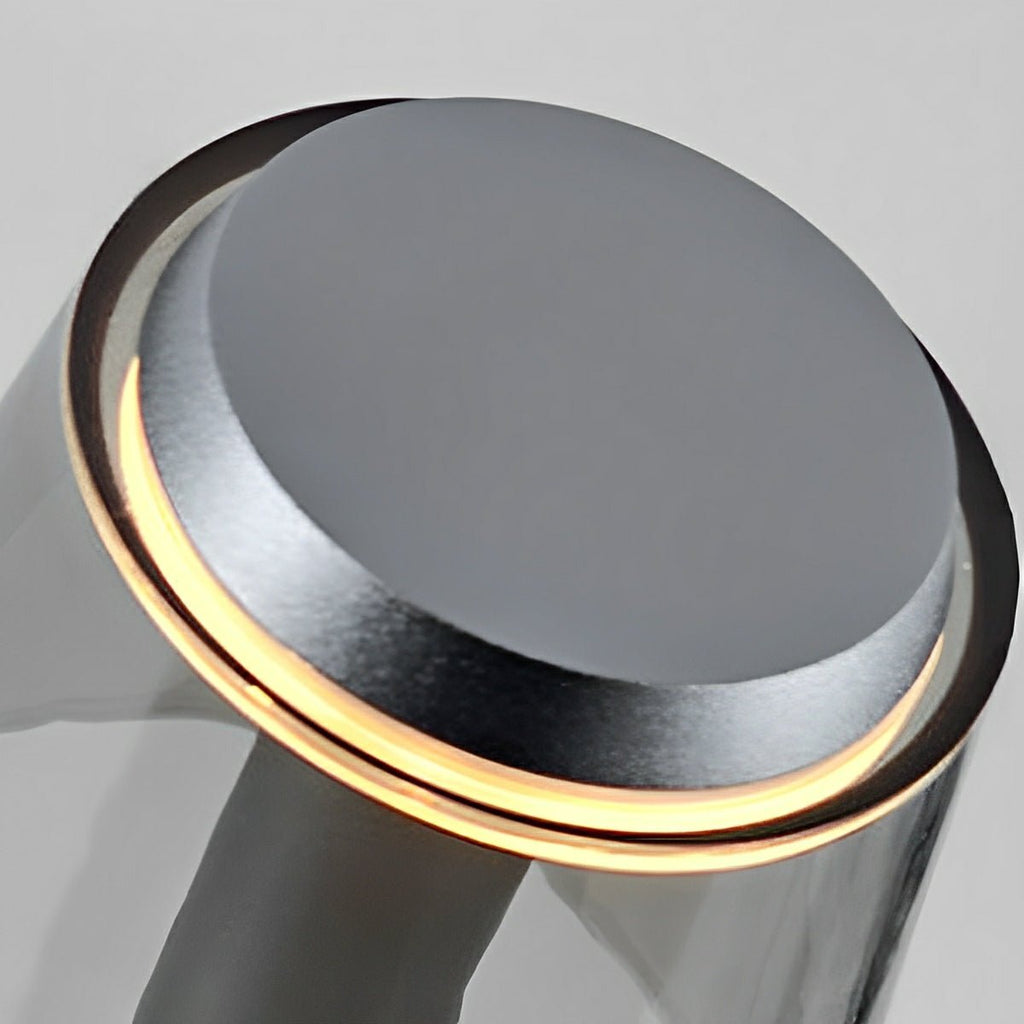 Lampe de table à LED moderne en forme de champignon avec variateur tactile