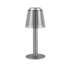 Lampe de table à LED moderne en forme de champignon avec variateur tactile