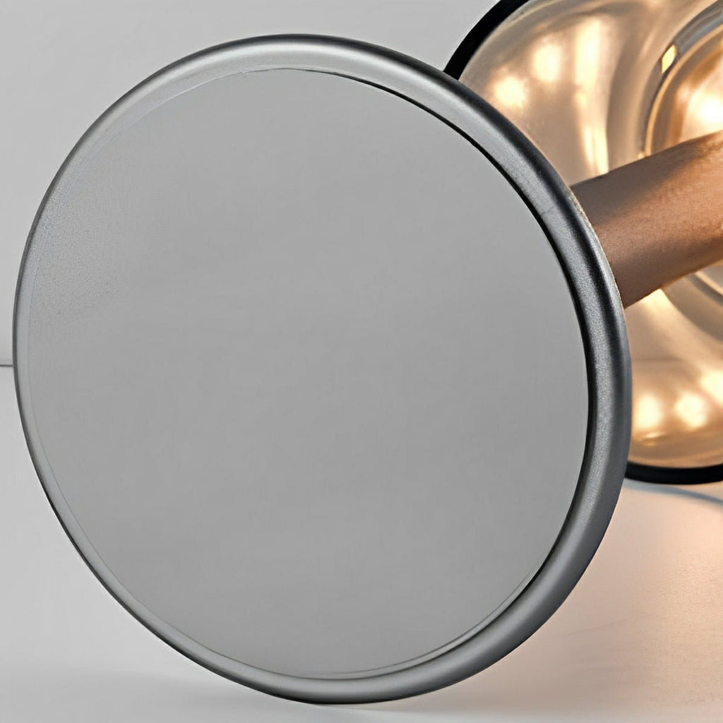 Lampe de table à LED moderne en forme de champignon avec variateur tactile