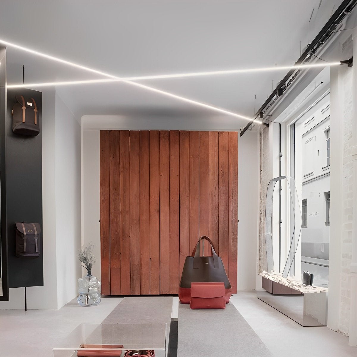 Lumières LED à Ruban Modernes Rotatives