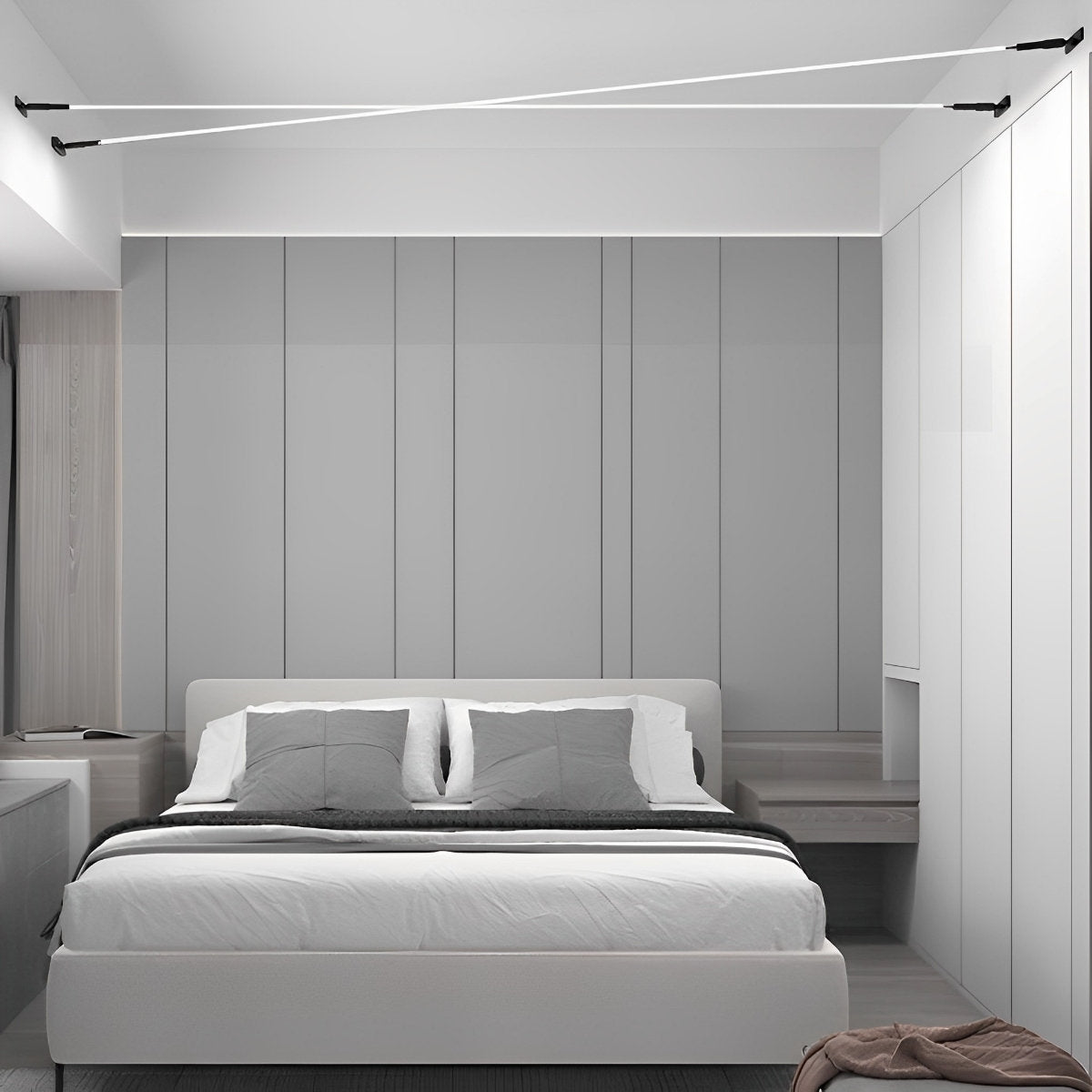 Lumières LED à Ruban Modernes Rotatives