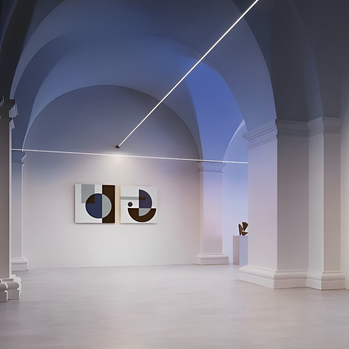 Lumières LED à Ruban Modernes Rotatives