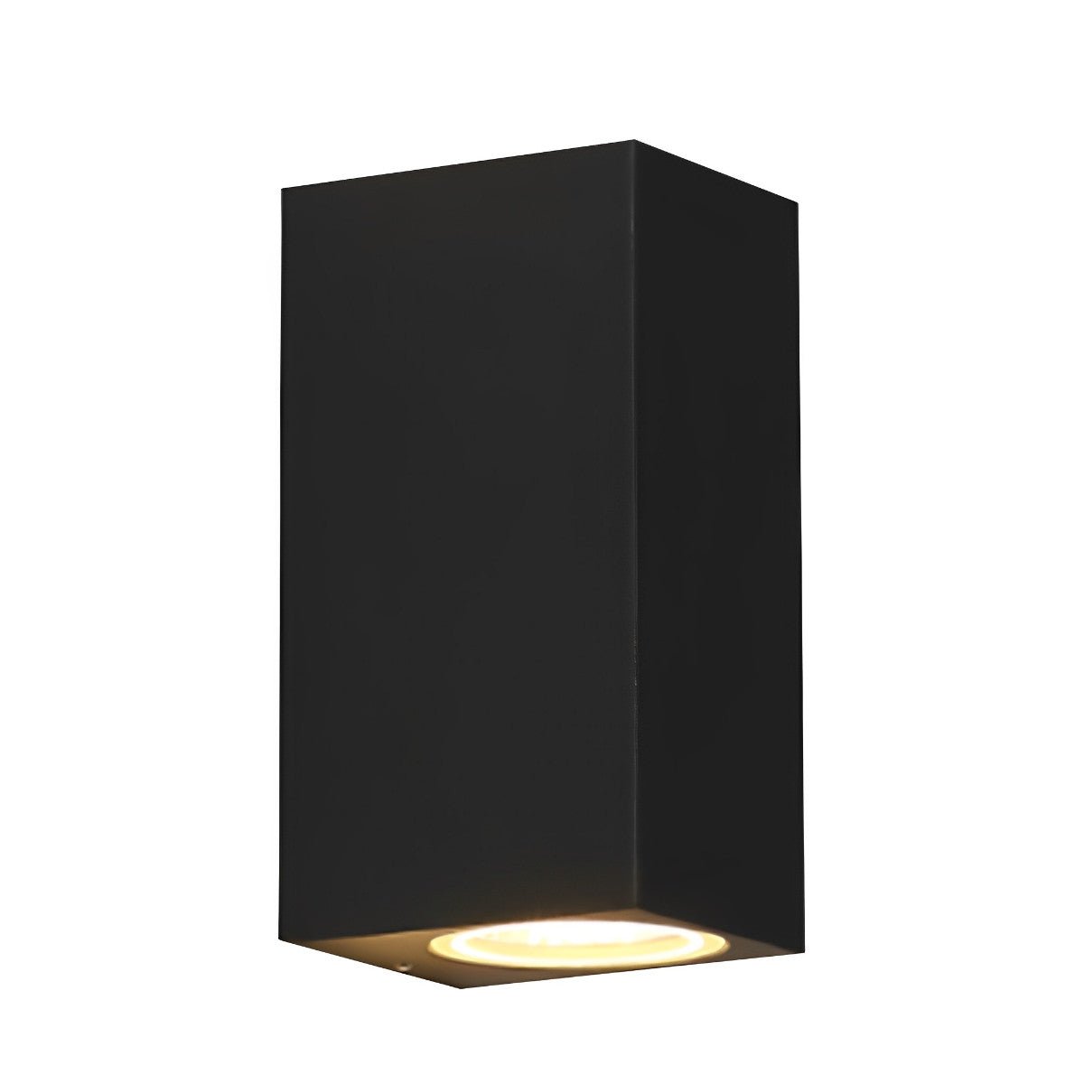 Laveur de Mur Étanche Double Lumière Carré Moderne pour Extérieur