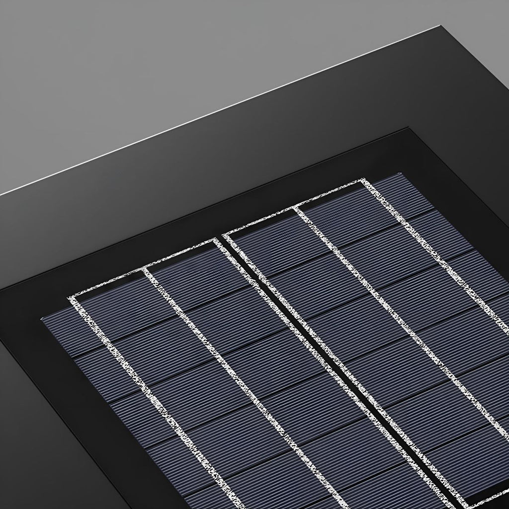 Luminaires de poteau extérieurs modernes rectangulaires en acier inoxydable étanches à LED