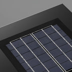 Luminaires de poteau extérieurs modernes rectangulaires en acier inoxydable étanches à LED