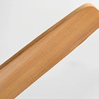 Ventilateur de plafond moderne en bois avec lumière et 6 vitesses inversibles