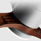 Ventilateur de plafond moderne à lumière avec fréquence variable à 6 vitesses