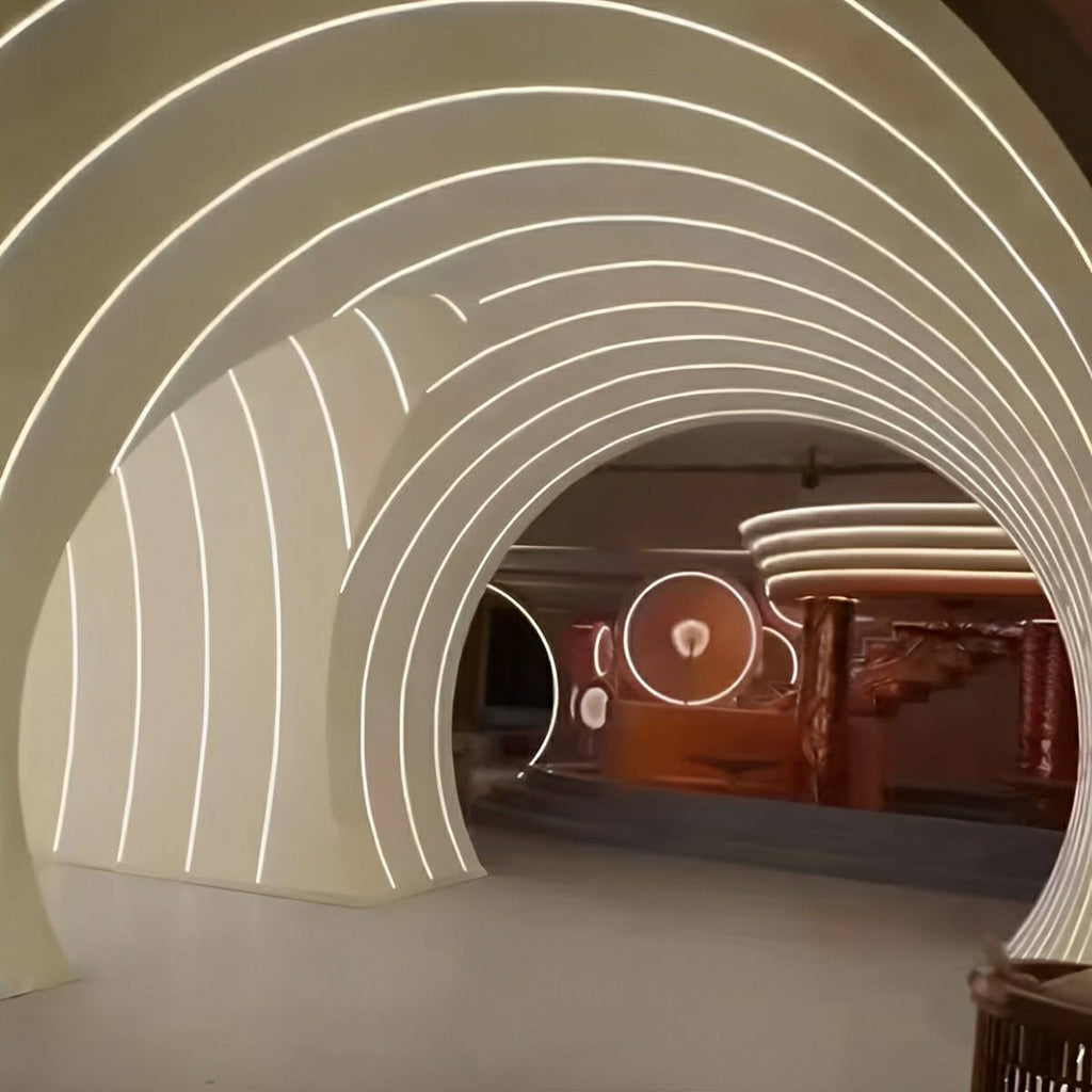 Accessoires de fixation pour éclairage linéaire LED flexible encastré