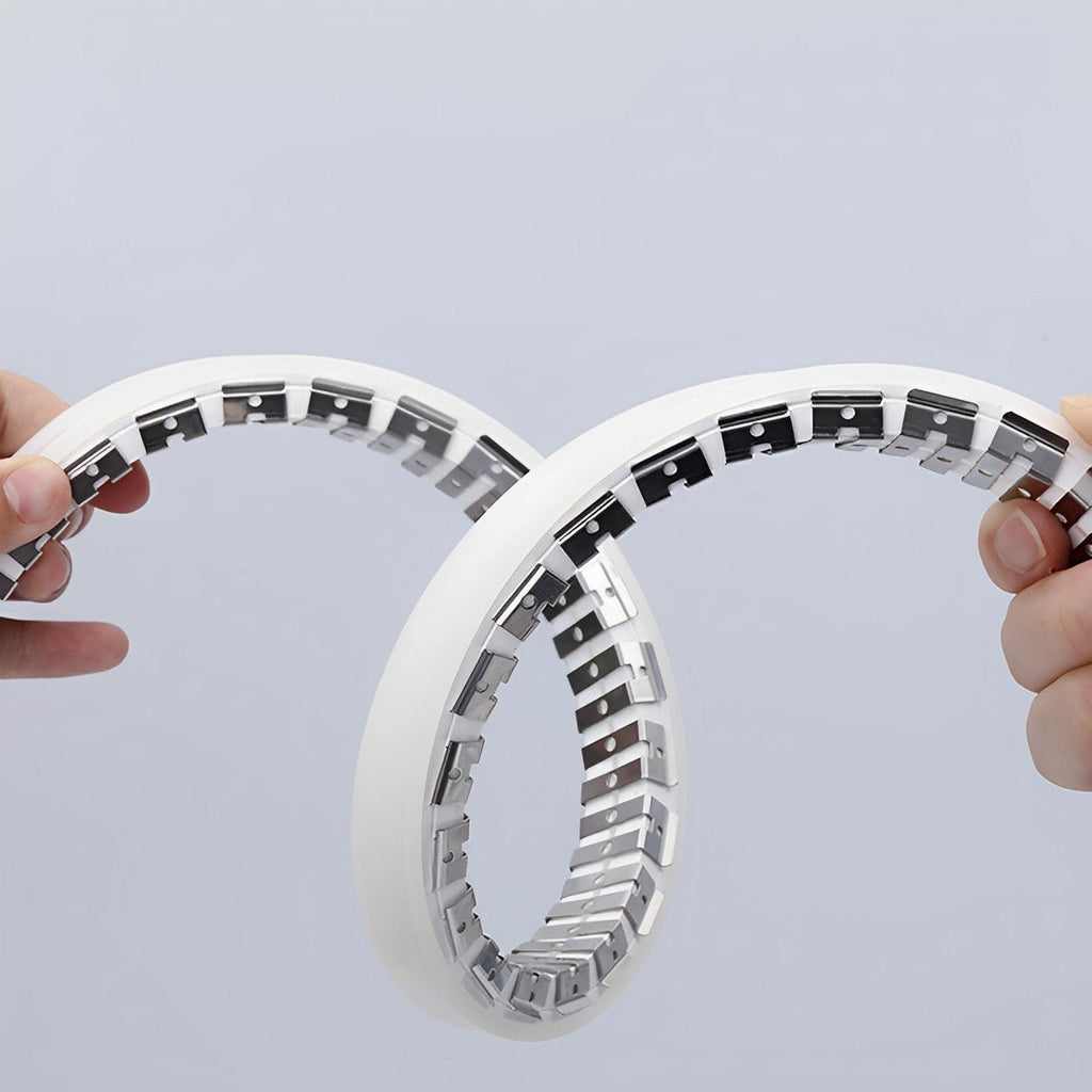 Accessoires de fixation pour éclairage linéaire LED flexible encastré