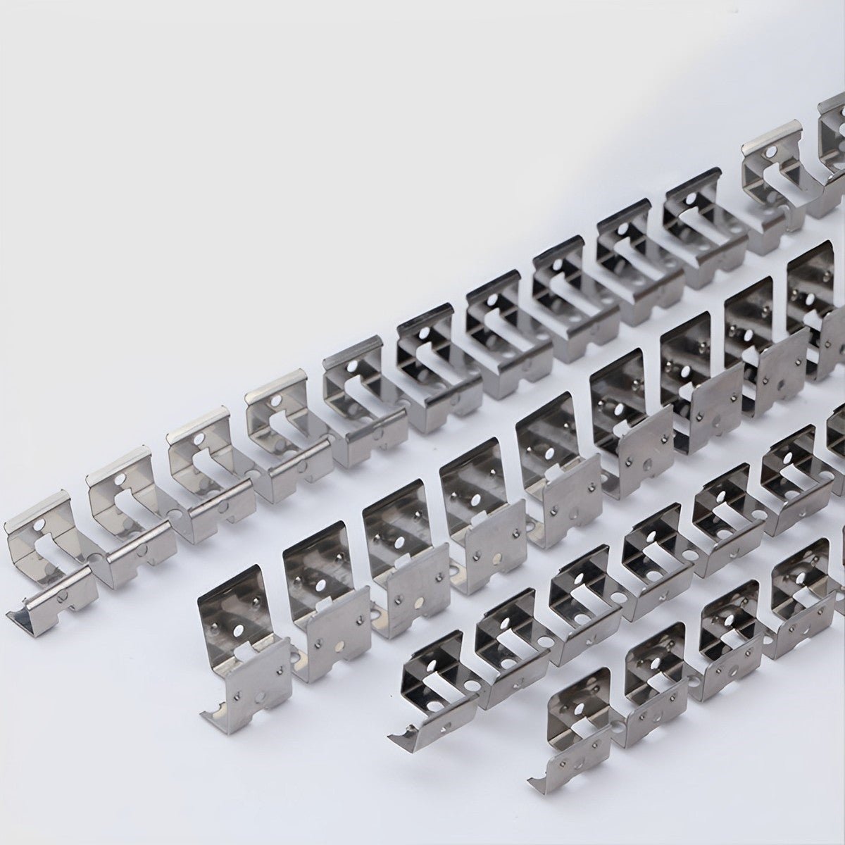 Accessoires de fixation pour éclairage linéaire LED flexible encastré