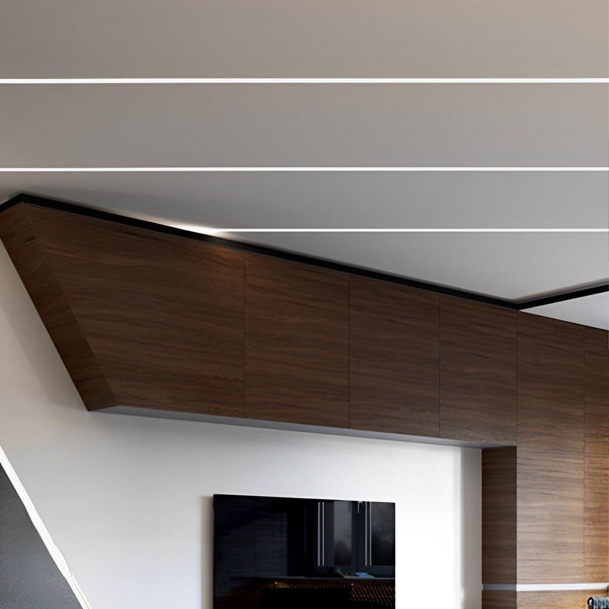 Accessoires de fixation pour éclairage linéaire LED flexible encastré