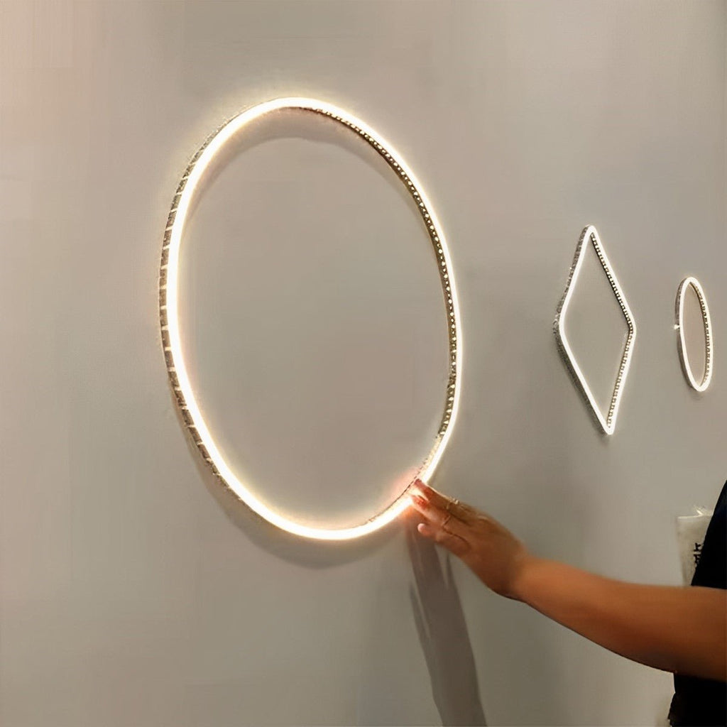 Accessoires de fixation pour éclairage linéaire LED flexible encastré