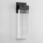 Applique Murale Moderne Étanche en Cristal à Bulles Rectangulaire LED