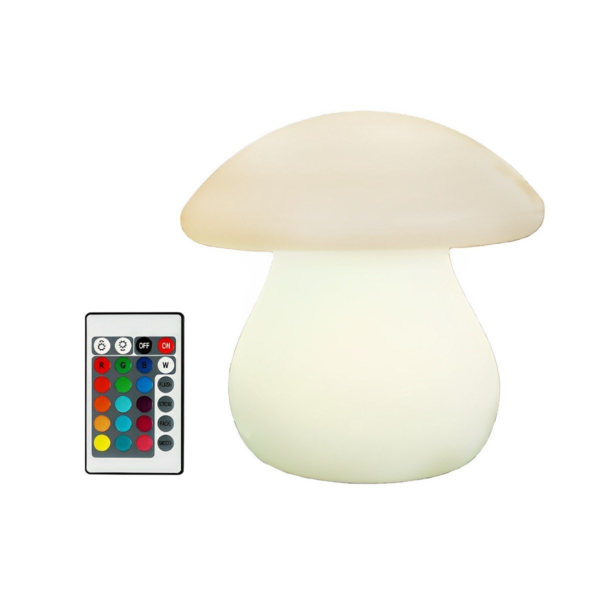 Lampe de Table LED Champignon RGB