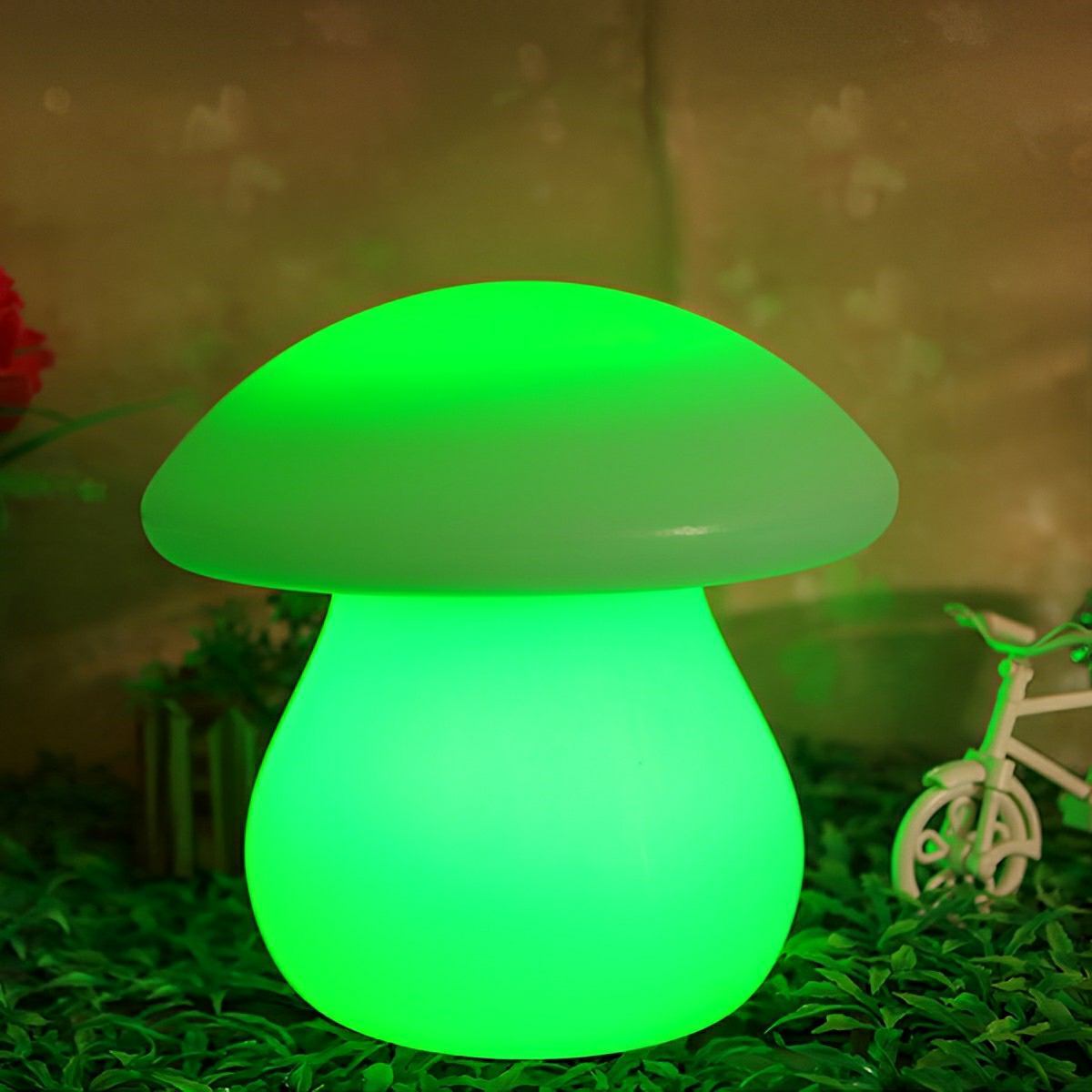 Lampe de Table LED Champignon RGB
