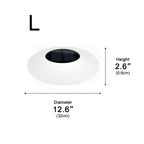 Lumières solaires modernes rondes RGB LED étanches pour l'extérieur, lumières de piscine, lampe flottante pour étang