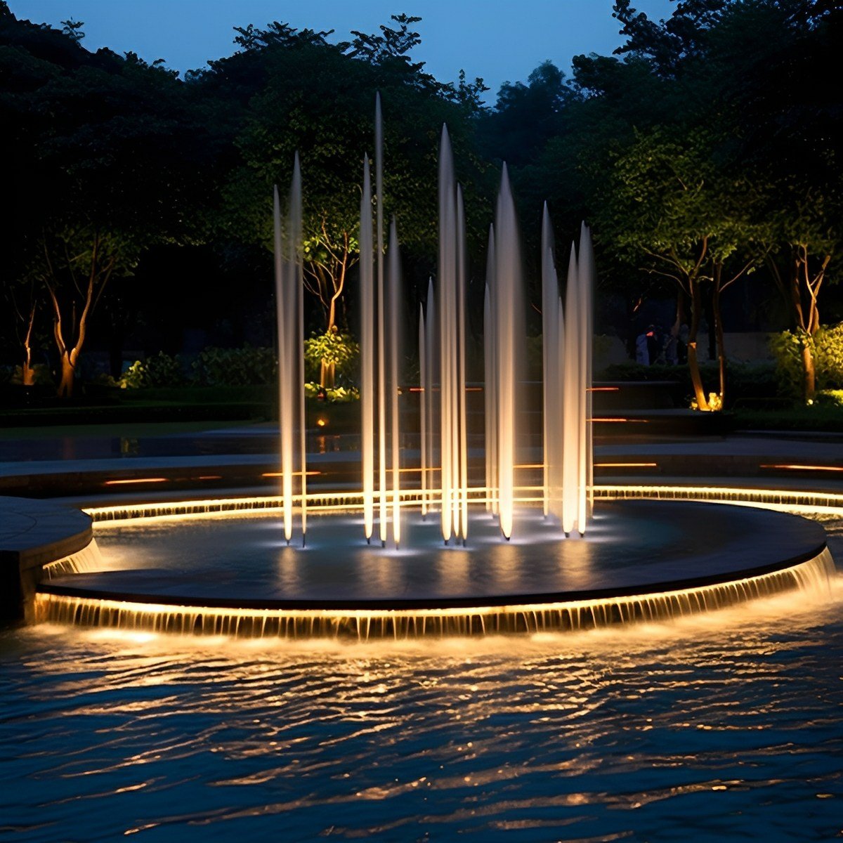 Lumière LED linéaire flexible encastrée étanche à énergie solaire DIY