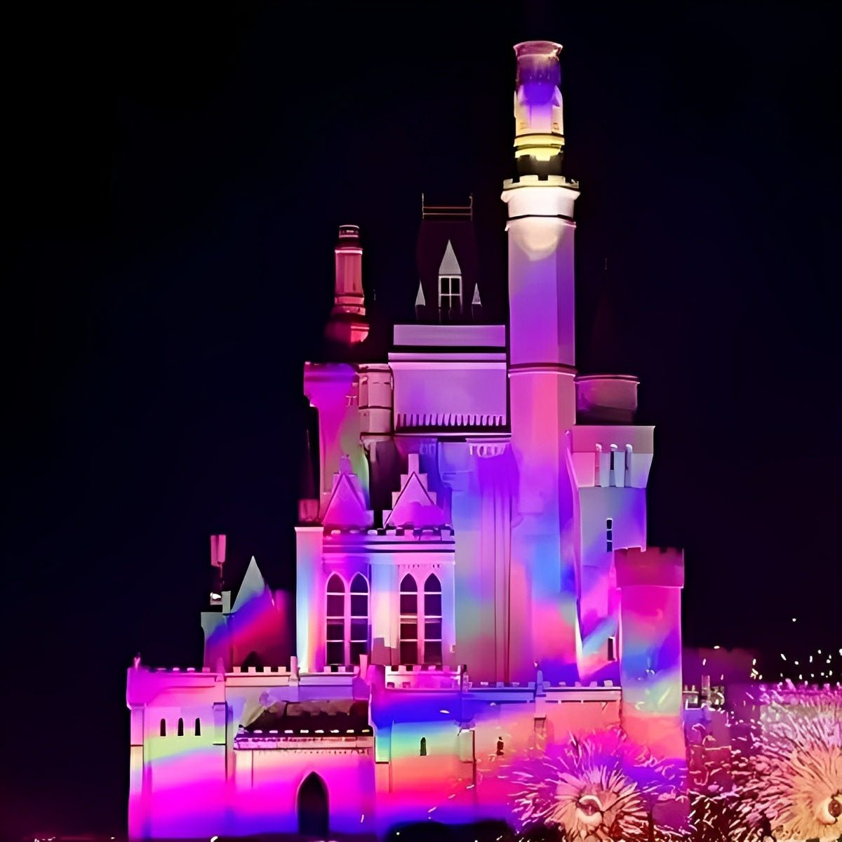 Projecteur LED RGB étanche pour extérieur, éclairage de paysage et d'arbres